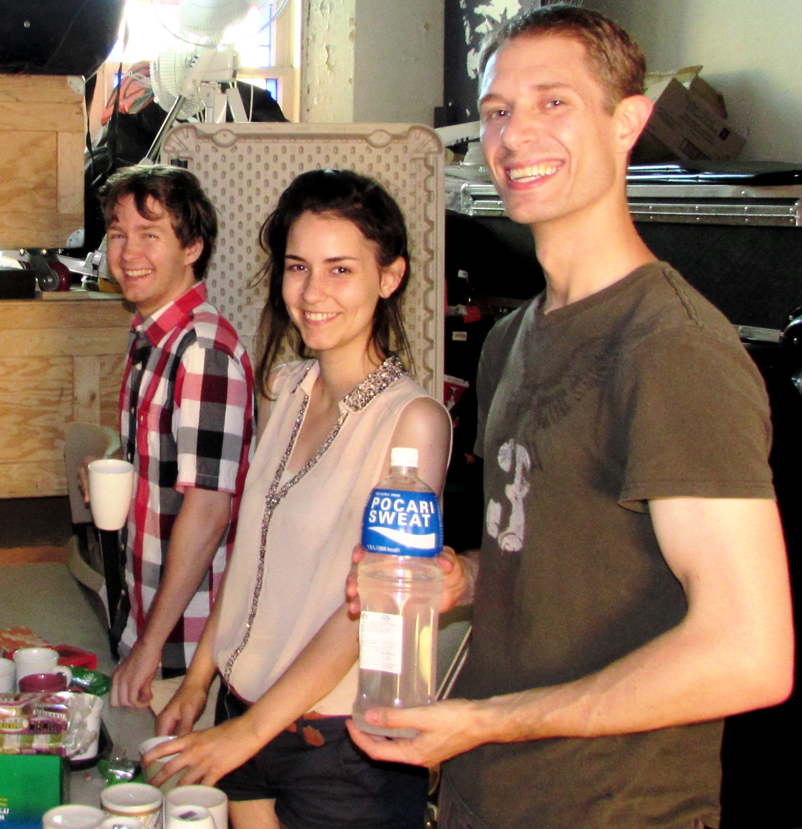 Taking a Pocari Break